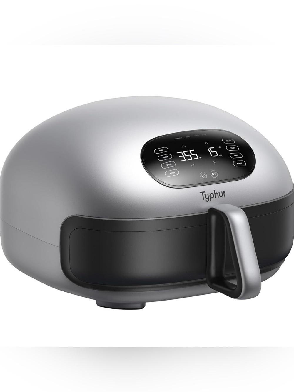 Typhur Dome 2 AI Smart Air Fryer, 15-in-1 Large Flat Airfryer